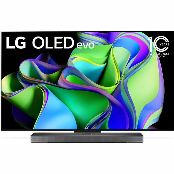 LG OLED77C36LA OLED evo C3 4K Smart Television 77inch Magic Remote HDR WebOS (2023 Model)