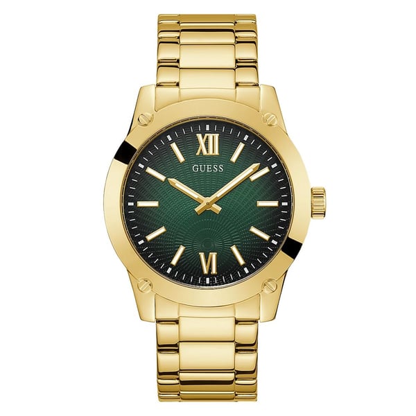 Buy Guess GW0574G2 Cresent Watch Gold For Men Online in UAE | Sharaf DG