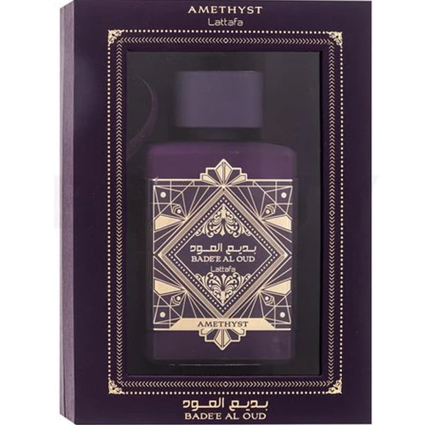 عطر أو دي برفيوم بديع العود اميثيست من لطافة للجنسين - 100 مل