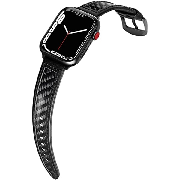 Apple watch black discount face white band