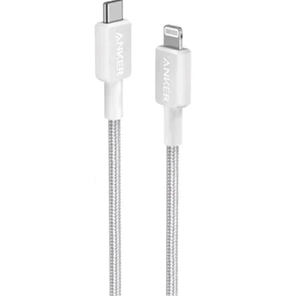 Anker Lightning To USB-C Cable 1.8m White