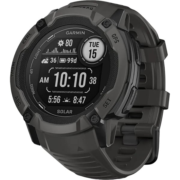 Garmin 010-02805-00 Instinct 2X Solar Smart Watch Graphite