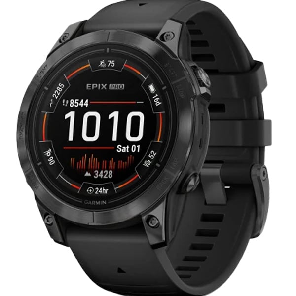 Buy Garmin Epix Pro Gen 2 Standard Edition Slate Grey With Black Band Smartwatch 47mm 010 02803 01 Online in UAE Sharaf DG