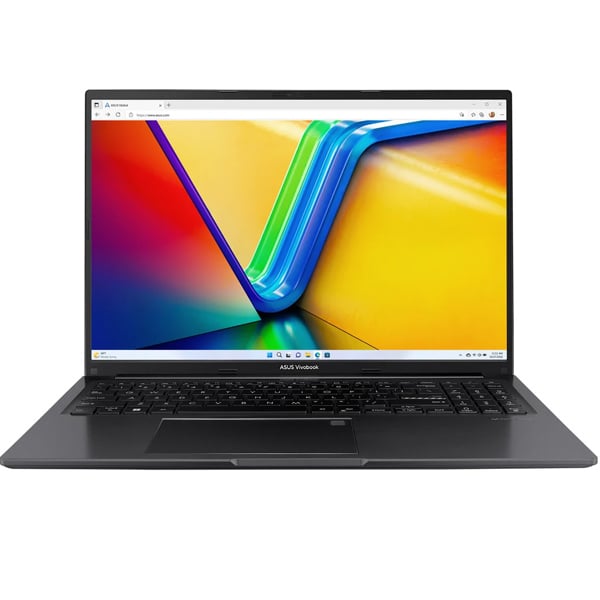 Asus Vivobook 16 (X1605) (2023) Notebook - 13th Gen / Intel Core i7-1355U / 16inch WUXGA / 512GB SSD / 8GB RAM / Shared Intel UHD Graphics / Windows 11 Home / English & Arabic Keyboard / Indie Black / Middle East Version - [X1605VA-MB065W]