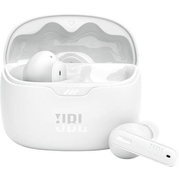 Buy JBL Wave Beam TWS, 32Hr, Deep Bass, Dual Mode, Quick Charge, IP54,  Smart Ambient & TalkThru (White) online