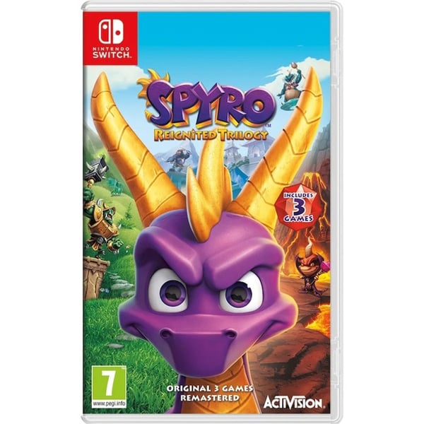 PS4 Spyro Reignited Trilogy Region All Game