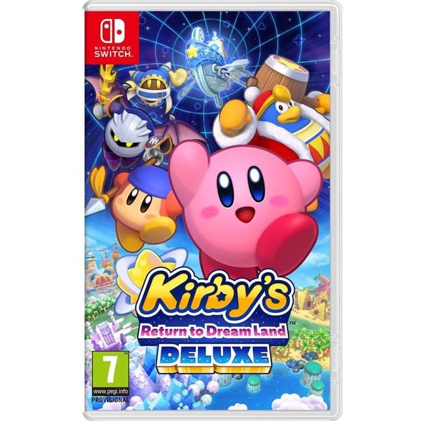 NINTENDO NINTENDO Kirby S Return To Dream Land Deluxe Game Mode: Multi Player | Color: Multicolour | Genre: Platformer | Platform: Nintendo Switch Games | Developer: HAL Laboratory, Vanpool | PEGI/ESRB: 12 | Publisher: Nintendo