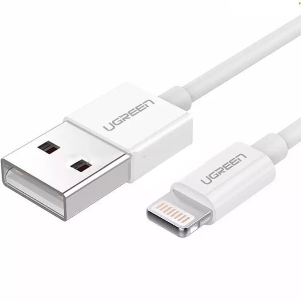 Ugreen USB-A to LTG Male Cable 2m White
