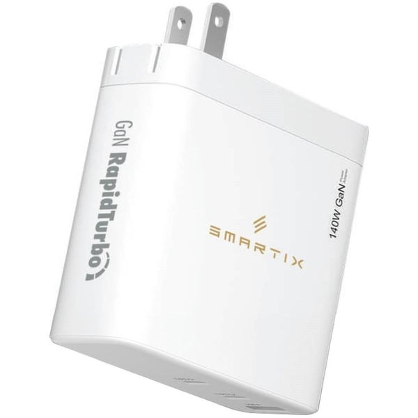 Smartix Travel Adaptor White