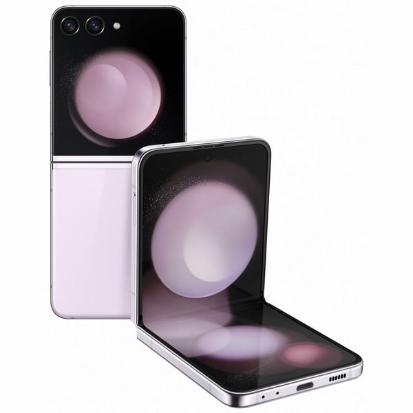 Samsung Galaxy Z Flip5 5G 512GB Lavender Smartphone - Middle East Version