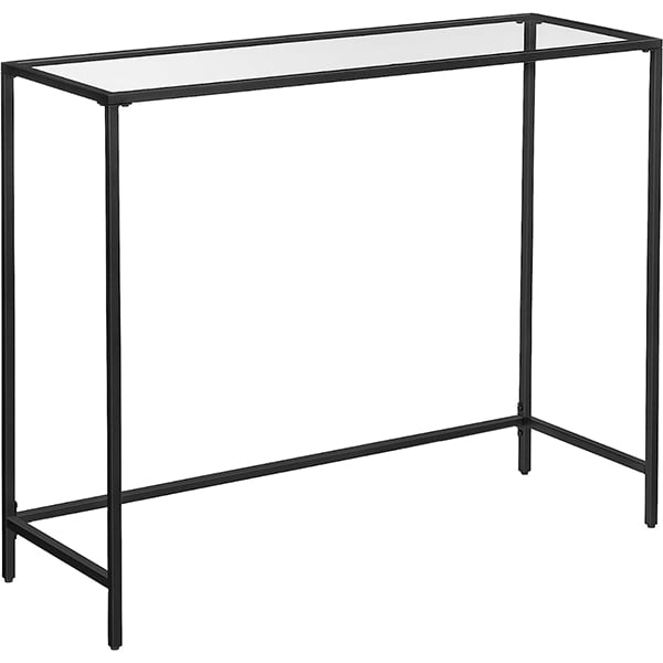 Sofa table deals glass