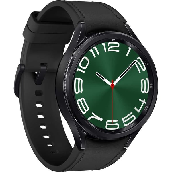 ساعة سامسونج Galaxy Watch6 Classic مقاس 47 ملم بلوتوث لون أسود