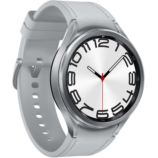 Buy Samsung Galaxy Watch6 Classic 47mm Bluetooth Silver Online in UAE Sharaf DG