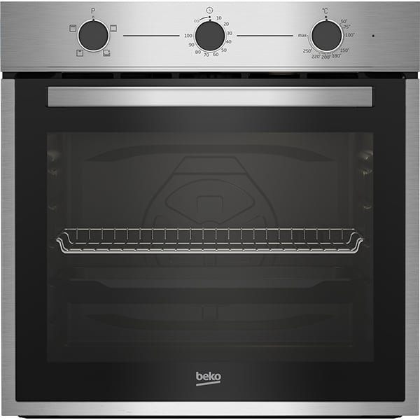 Oven with built outlet in grill