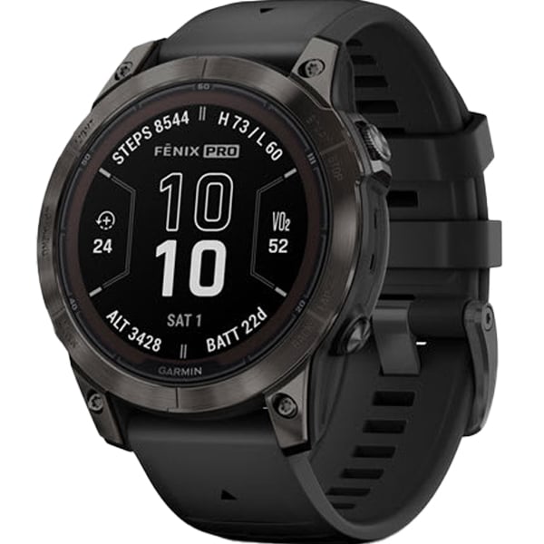 Garmin 010-02777-11 7 Pro Sapphire Solar Edition Smart Watch Carbon Grey