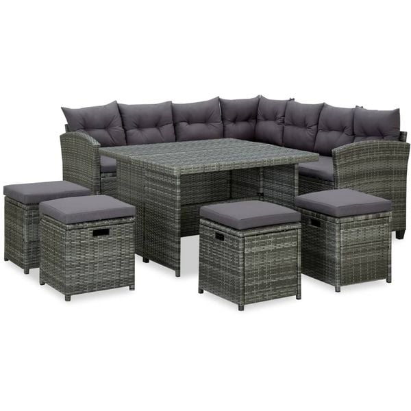 Vidaxl 6 Piece Garden Lounge Set Online Shopping on Vidaxl 6 Piece Garden Lounge Set in Muscat Sohar Duqum Salalah Sur in Oman