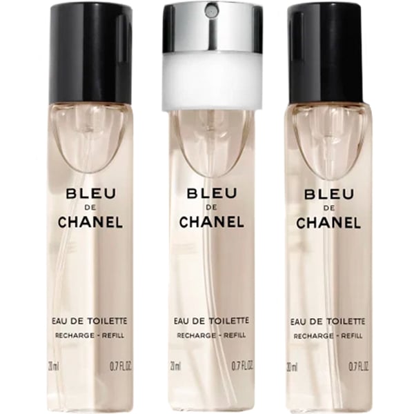 Buy Chanel Bleu De Chanel Travel Spray Perfume For Men 3x20ml Eau de  Toilette Online in UAE
