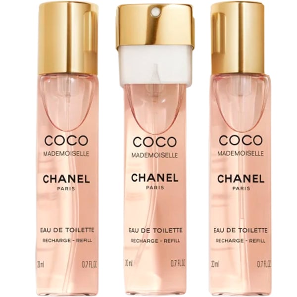 Chanel Mademoiselle Twist & Spray Eau De Toilette 3x20ml