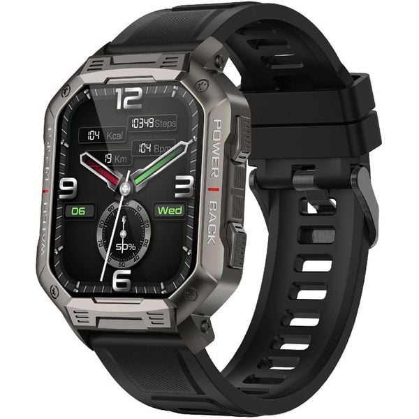 Buy Hezire H Watch Sport Smartwatch Black Online in UAE Sharaf DG