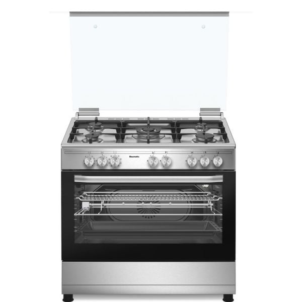 Gas cooker with 2024 5 burner