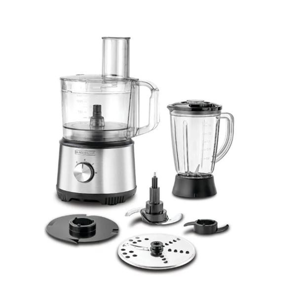 BLACK+DECKER Food Processor - 800 Watt - 24 Functions - FX825