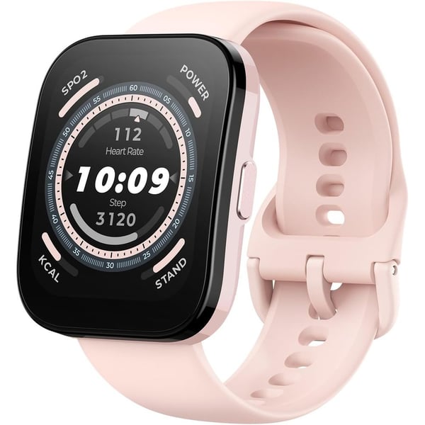 Buy Amazfit A2215-Bip-5-Pastel-Pink Smart Watch Pink Online in UAE ...