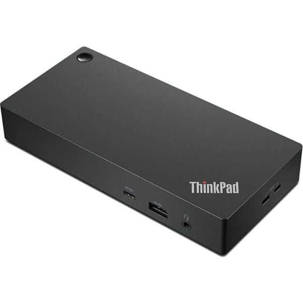 lenovo Lenovo Thinkpad usb-c Docking Station Type: Docking Station | Color: Black | Interfaces: 3 x USB3.1, 2 x USB2.0, 1 x USB-C, 2 x Display Port, 1 x HDMI Port, 1 x Gigabit Ethernet