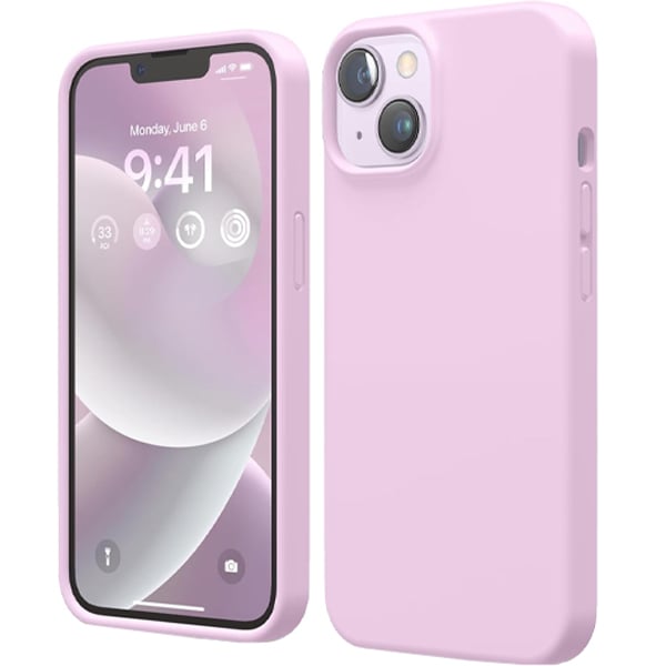 Buy Elago Liquid Silicone Case Light Lilac iPhone 14 Online in UAE ...