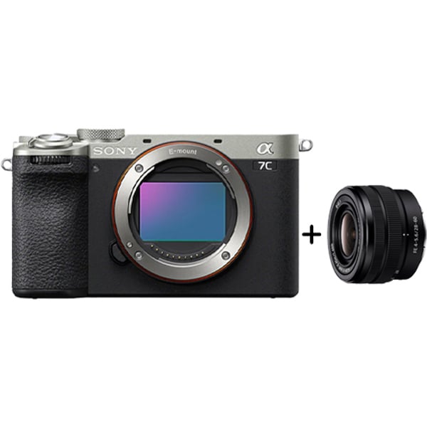 Sony Alpha 7CII Full-Frame Mirrorless Camera Body Silver +