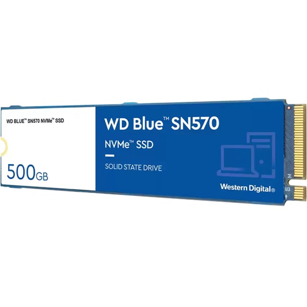 Western Digital Internal SSD M.2 500GB Blue SN570 NVME