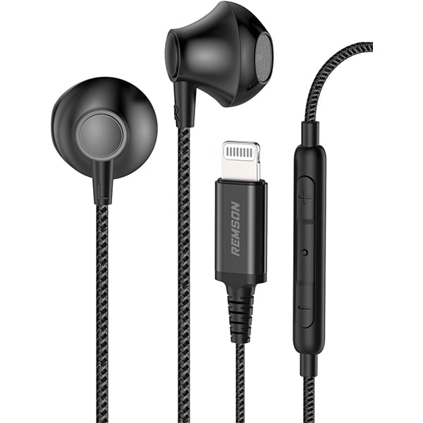 Buy Remson RM HF14 Wired Stereo In Ear Earphones Black Online in