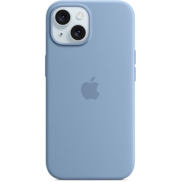 Apple Silicone Case With Magsafe Winter Blue iPhone 15