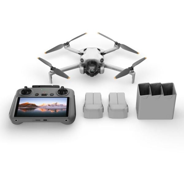 DJI Mini 4 Pro White Drone Fly More Combo Plus With RC 2