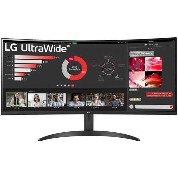 Buy LG 34″ Curved UltraWide WQHD HDR 10 100Hz Monitor With AMD FreeSync ...