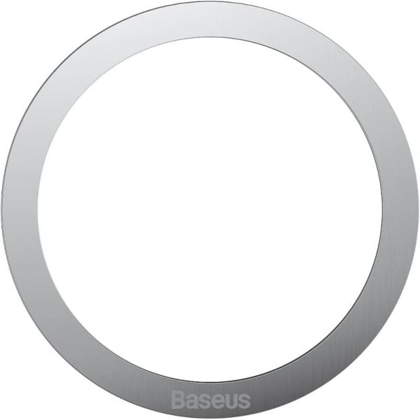 Baseus Halo Series Magnetic Metal Ring Silver
