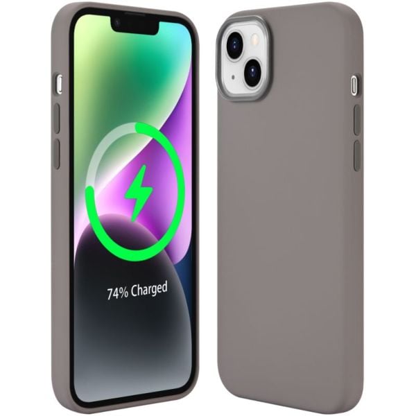 Protect MagSafe Silicon Case Platinum iPhone 15 Plus
