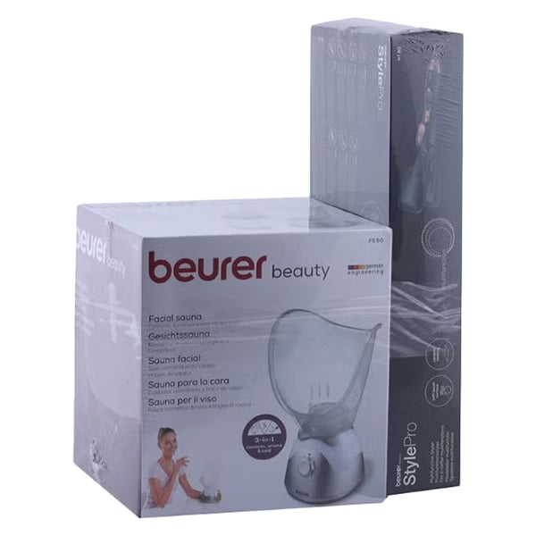 Beurer Facial Sauna FS50 + Hair Styler HT60