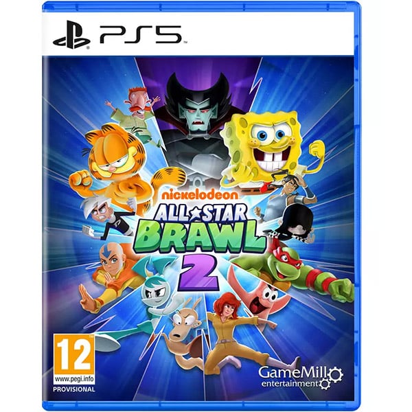 Playstation 5 Playstation 5 PS5 Nickelodeon Brawl 2 Game Mode: Multi Player | Color: Multicolour | Genre: Action-adventure | Platform: Playstation 5 | Developer: Fair Play Labs | PEGI/ESRB: 12 | Publisher: GameMill Entertainment