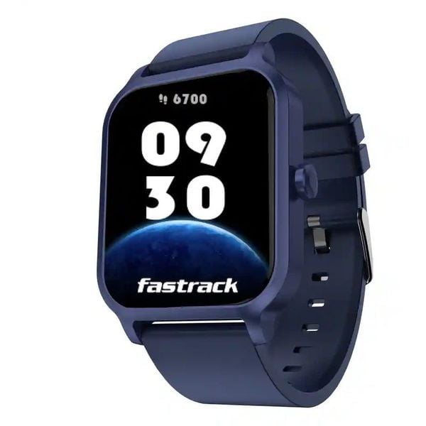 Buy Titan Fastrack 38083PP13 Reflex Rave FX Smartwatch Blue Online