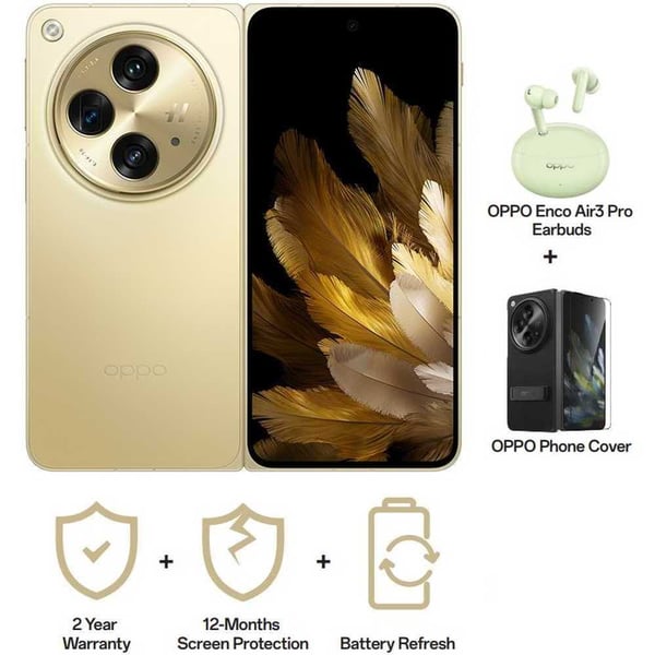 Buy Oppo Find N3 512GB Sunlit Gold 5G Smartphone Online in