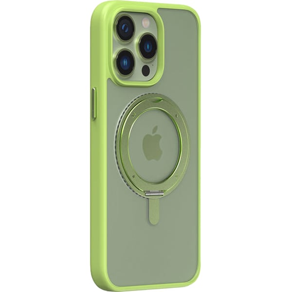 Momax Moxie Magnetic Case Green iPhone 15 Pro Max