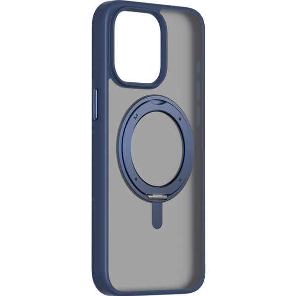 Momax Roller Magnetic Case Blue iPhone 15 Pro