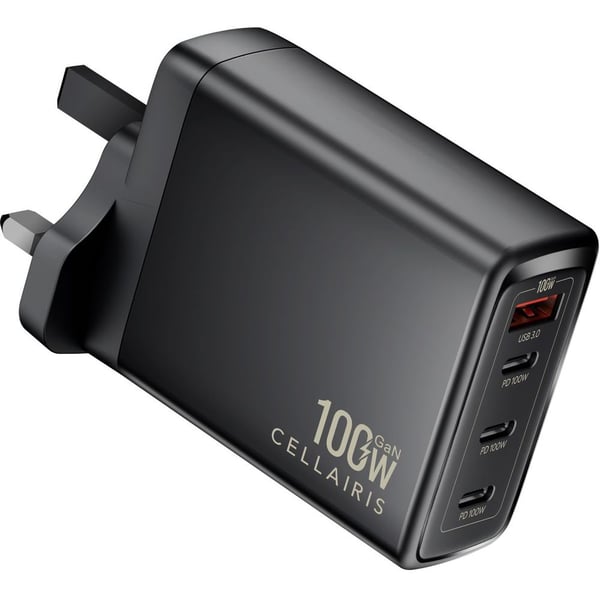 Cellairis GaN Wall Charger Black