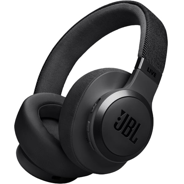 Buy JBL JBLLIVE770NC BLK Wireless Over Ear Headphones Black Online