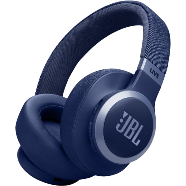 Buy JBL JBLLIVE770NC BLU Wireless Over Ear Headphones Blue Online