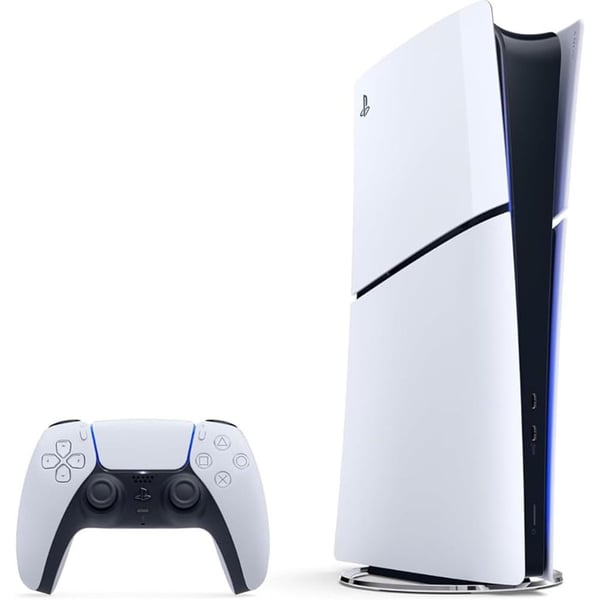 Sony PlayStation 5 Slim Console (Digital Version) White - International Version