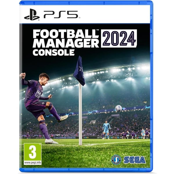 Playstation 5 Playstation 5 Football Manager 2024 Mode: Single Player | Color: Multicolour | Genre: Sport | Platform: Playstation 5 | Developer: Sports Interactive | PEGI/ESRB: 3 | Publisher: Sega