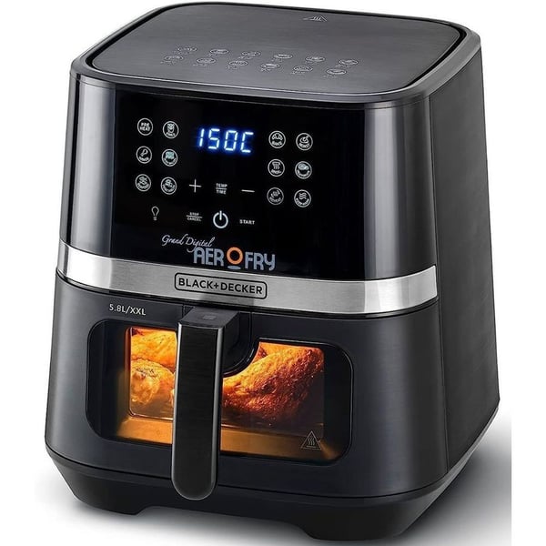 Black and Decker Air Fryer AF5800 B5 price in Bahrain Buy Black