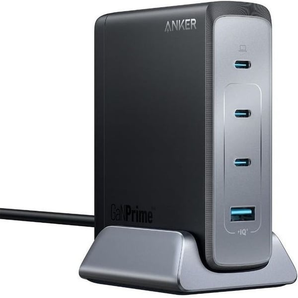 Buy Anker Desktop Charger 240W Black Online In UAE | Sharaf DG