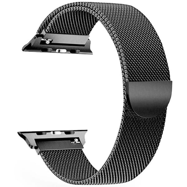 Pro Style Metal Milanese Loop Apple Watch Band Silver